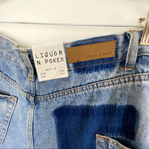 NWT Liquor N Poker ASOS | Stepped Waist Skinny Boyfriend Jean - Picture 12 of 15